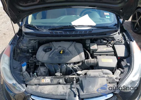 2013 Hyundai Elantra Gls from USA, damaged, VIN 5NPDH4AE0DH413573